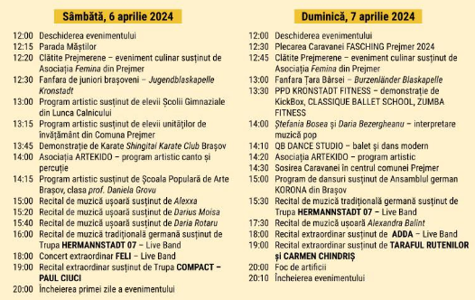 Totul e pregătit pentru Sărbătoarea Clătitelor de la Prejmer | MyTex.ro