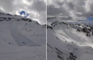 Avalanşă de mari dimensiuni în Munţii Făgăraş | MyTex.ro