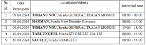 Întreruperi de curent în Brașov | MyTex.ro
