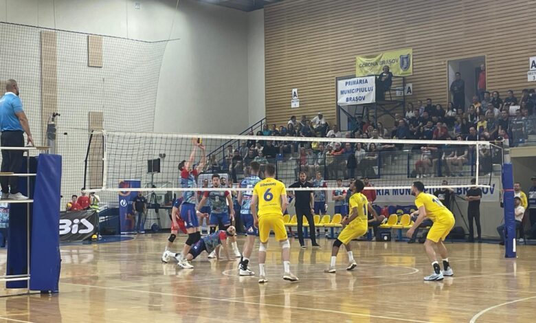 Corona Braşov e la un pas de titlu şi de Liga Campionilor. Arcada Galaţi, subordonată sub Tâmpa. Mâine, meci cu trofeul pe masă 3 Corona Braşov | MyTex.ro