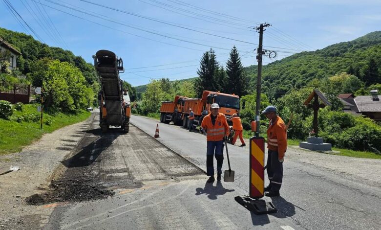 DRDP Brașov: DN 10 este în reparații 3 Reparații | MyTex.ro