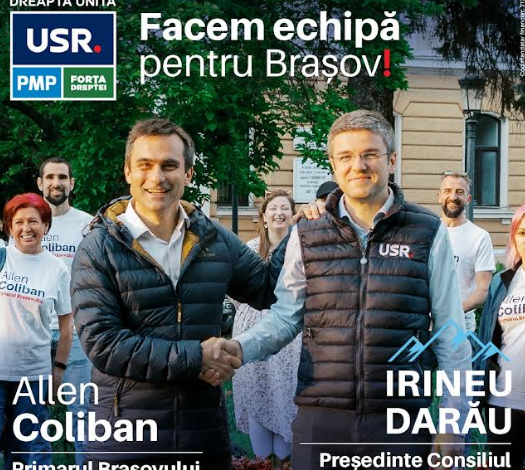 Publicitate electorală USR: Irineu Darău: „Nu ne e frică nici de interlopi, nici de amenințări. Disperarea lor e mare, noi mergem până la capăt” 5 | MyTex.ro