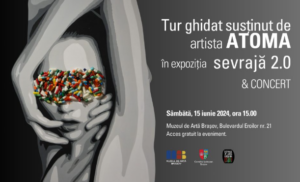 Tur ghidat cu artista Atoma și concert duo vioară | MyTex.ro