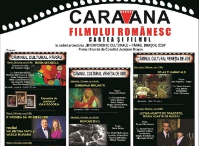 Caravană cinematografică, pentru prima dată într-un sat brașovean 3 Caravană cinematografică | MyTex.ro