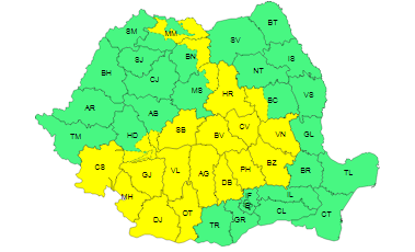 Atenție! Un nou cod galben (și) pentru Brașov 3 Atenție! | MyTex.ro