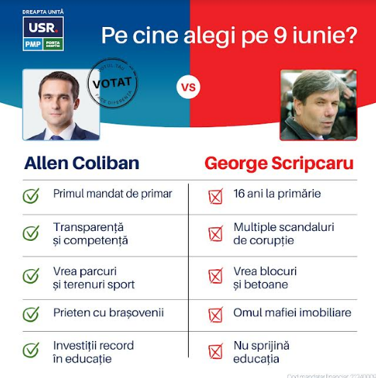 Publicitate electorală USR: Cu cine votăm pe 9 iunie? 7 | MyTex.ro