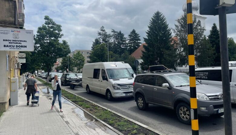 Bară la bară pe DN 1 Brașov - Sibiu, prin Făgăraș 3 Bară | MyTex.ro