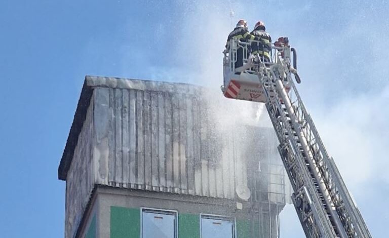 Incendiu la o fabrică de cherestea 3 incendiu | MyTex.ro