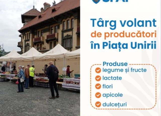Târg volant de producători | MyTex.ro