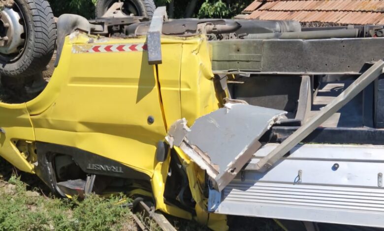 Două accidente, astăzi, la aceeași trecere la nivel cu calea ferată 3 Două | MyTex.ro