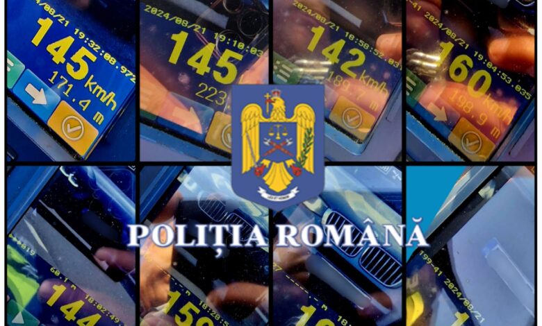 Cinci radare și peste 50 de vitezomani prinși, în nici 2 ore, pe DN 1, în județul Brașov 3 Cinci | MyTex.ro