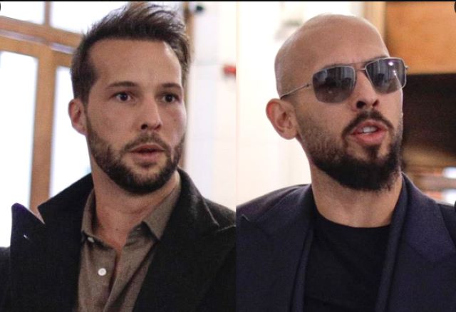 Frații Tate, duși la audieri la DIICOT / Update. Au fost reținuți 3 Frații Tate | MyTex.ro