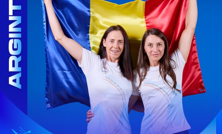 PARIS 2024. Încă o medalie pentru România. Ioana Vrînceanu şi Roxana Anghel, „argint” la dublu rame feminin 3 PARIS 2024 | MyTex.ro