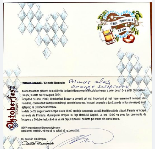 De ce nu merge George Scripcaru la Oktoberfest de Brașov / Nu uită și nu iartă 7 De ce nu merge George Scripcaru la Oktoberfest de Brașov | MyTex.ro