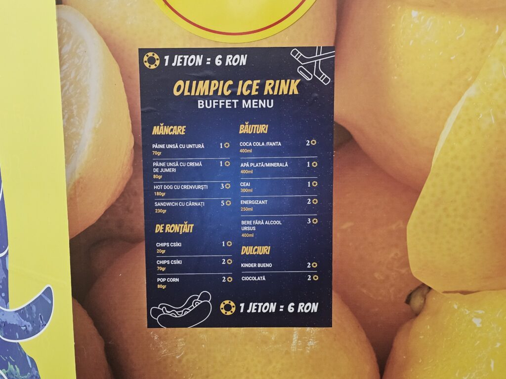 Cât a ajuns să coste o felie de pâine cu untură la Patinoarul Olimpic | MyTex.ro