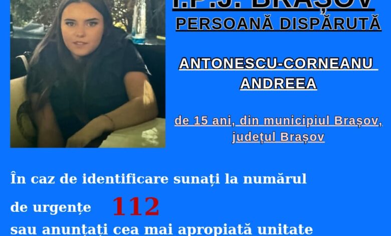Minoră din Brașov, dată dispărută în această seară / Update: A fost găsită 3 Minoră | MyTex.ro