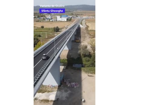 Se fac ultimele teste de rezistență pe Ocolitoarea orașului Sfântu Gheorghe (video) 3 teste | MyTex.ro