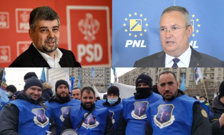 Polițiștii și militarii iau cu asalt sediile PSD și PNL 3 Polițiștii și militarii | MyTex.ro