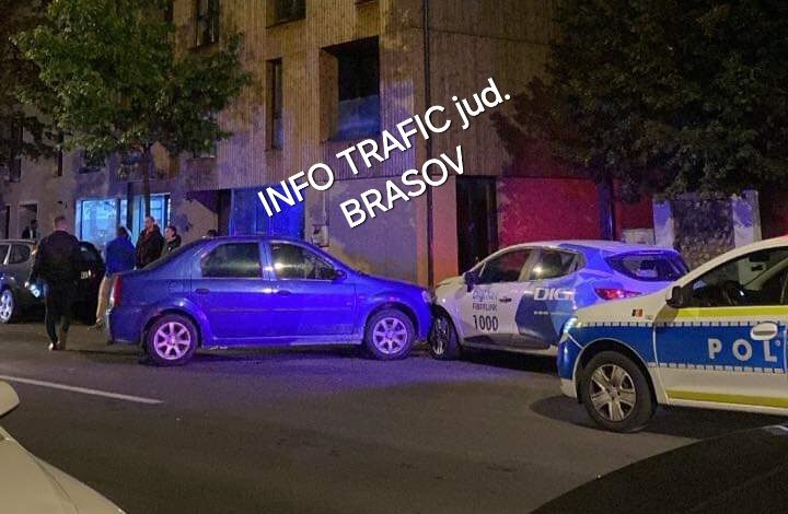 Coliziune pe strada Avram Iancu din Brașov / Unul dintre șoferi era băut 3 Coliziune | MyTex.ro