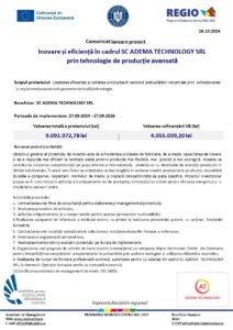 comunicat | MyTex.ro