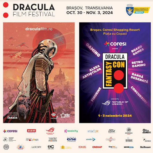 Legendara actriţă daneză LONE FLEMING și scriitorul DACRE STOKER, stră-strănepotul lui Bram Stoke, autorul clasicului roman Dracula, printre invitații speciali Dracula Film Festival 2024 13 | MyTex.ro