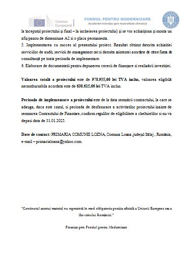 comunicat | MyTex.ro