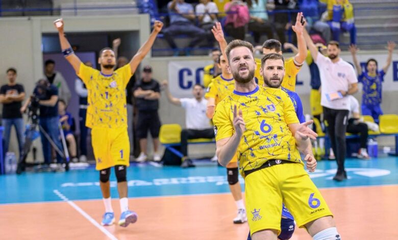 Corona Braşov, la un pas de grupele Ligii Campionilor la volei masculin. Ultimele informaţii 3 Corona Braşov | MyTex.ro