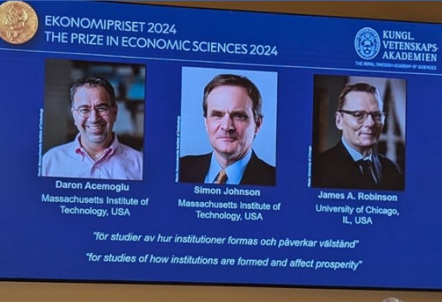 A fost decernat Premiul Nobel pentru Economie 3 A fost decernat Premiul Nobel pentru Economie | MyTex.ro