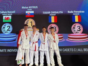 Încă 3 medalii europene obținute de micii karatiști brașoveni | MyTex.ro