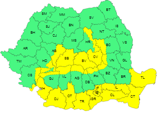 Brașovul rămâne sub cod galben de viscol / Perioadă prelungită 7 Brașovul | MyTex.ro