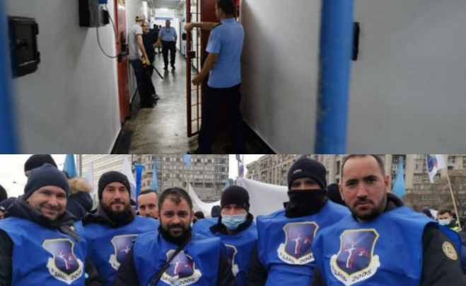 Polițiștii de penitenciare iau cu asalt sediul Administrației Naționale a Penitenciarelor / Acuzații grave la adresa șefilor 3 Polițiștii de penitenciare | MyTex.ro