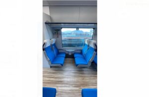 Noul tren electric începe oficial cursele pe ruta | MyTex.ro