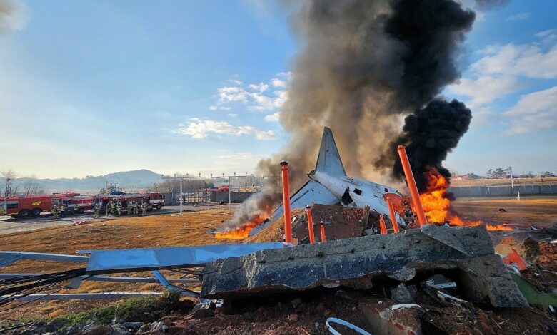Video. Un avion cu 181 de oameni la bord a luat foc / Ar fi doar 2 supraviețuitori... 3 avion | MyTex.ro