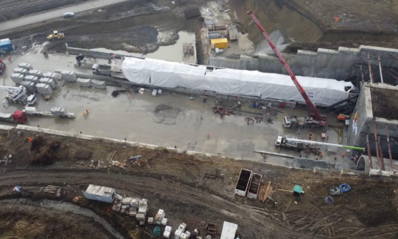 AKTOR a început forajul la al 4-lea tunel pe secțiunea Apața-Cața a tronsonului de cale ferată Brașov-Sighișoara 7 | MyTex.ro