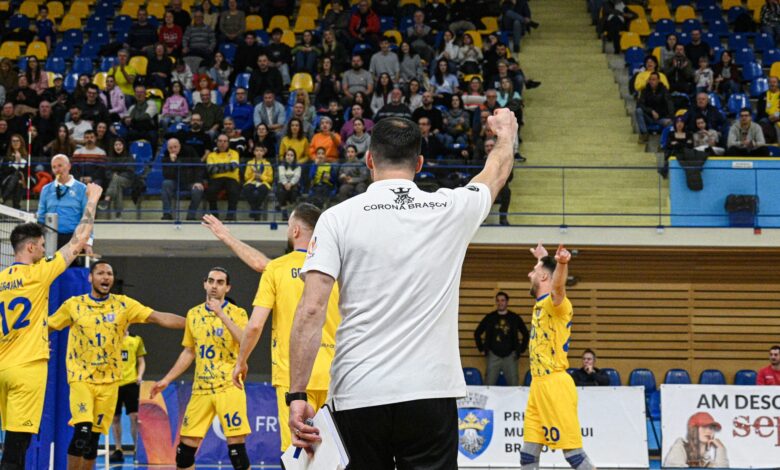 Corona Braşov, în căutarea eventului. Începe finala cu Dinamo Bucureşti 3 Corona Braşov | MyTex.ro