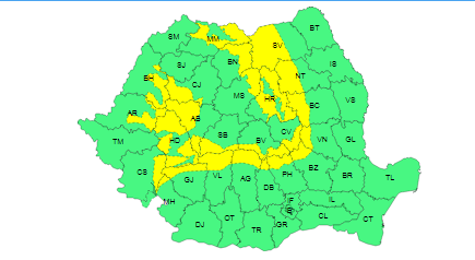 Brașovul, sub cod galben de vânt puternic 6 Brașovul | MyTex.ro