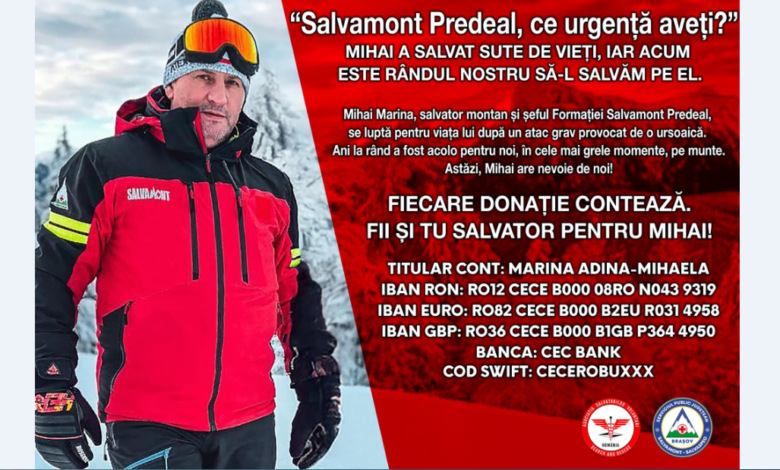 Cum poate fi ajutat salvamontistul din Predeal rănit grav de o ursoaică / A fost supus mai multor operaţii / Perioadă extinsă de recuperare 3 Cum poate fi ajutat | MyTex.ro