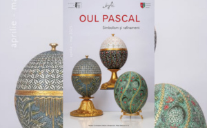 Ouă de struț încondeiate, incizate sau transformate în casete de bijuterii / Expuse temporar la Brașov 7 Ouă de struț încondeiate | MyTex.ro