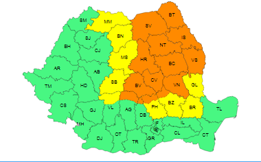 Atenție! Brașovul - cod portocaliu de ploi torențiale 3 Atenţie! | MyTex.ro