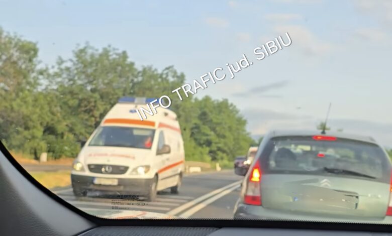 Ultima oră. Coliziune frontală pe DN 1 Brașov - Sibiu! Victime multiple! 3 Coliziune | MyTex.ro