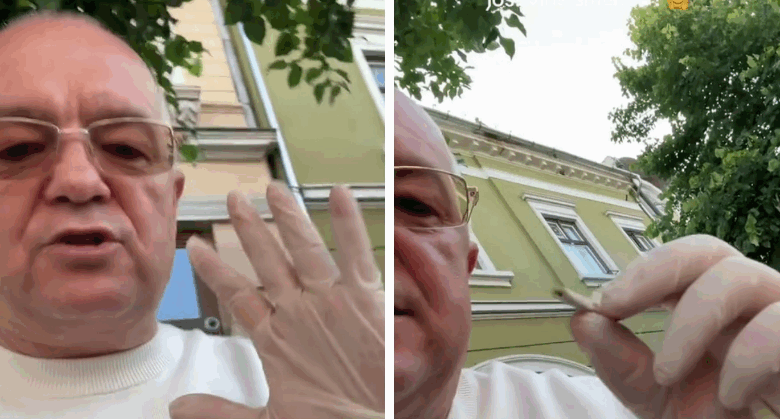 Emil Boc a adunat resturi de țigări în centrul Clujului / Presiune pe Poliția Locală / Exemplu pentru Brașov 3 Emil Boc | MyTex.ro