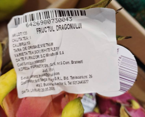 Papaya și fructul dragonului, în supermarketurile de la noi / Cât costă o bucată din fiecare 7 Papaya și fructul dragonului | MyTex.ro