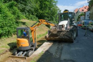 Pârâul Graft intră în etapa finală de decolmatare | MyTex.ro
