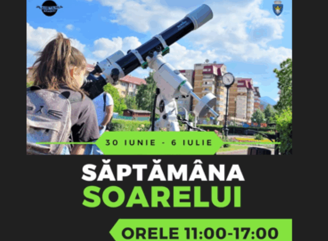 Planetariul Brașov revine cu săptămâna Soarelui 3 Planetariul Brașov revine cu săptămâna Soarelui | MyTex.ro