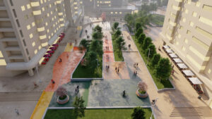 Pietonalul din Răcădău va fi transformat în pădure urbană | MyTex.ro