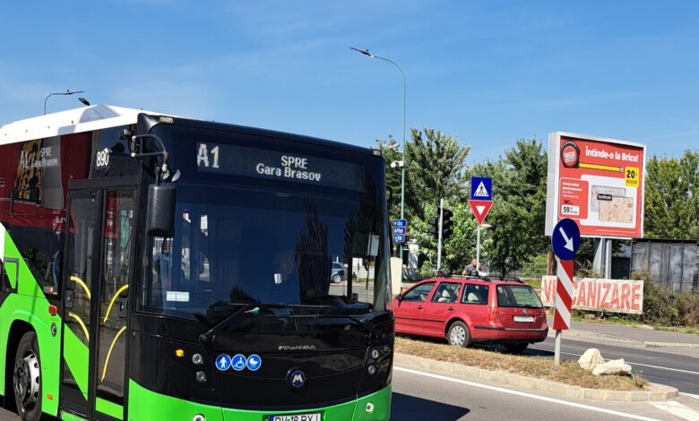 RATBV suplimentează numărul curselor pe linia A1 Gara Brașov - Aeroport 3 RATBV | MyTex.ro