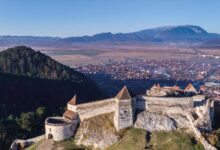 Râșnov - Programul ascensorului pe plan înclinat, în vacanța de Crăciun 10 Cetatea Râșnov