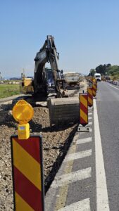 Au reînceput lucrările de lărgire a DN73 | MyTex.ro