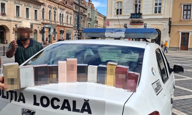 Vânzător ambulant de parfumuri, amendat după ce a dat târcoale teraselor din centrul Brașovului 3 Vânzător ambulant de parfumuri