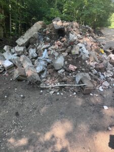 Jandarmi - amendă deșeuri